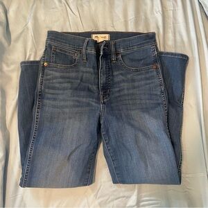 Madewell Stovepipe Denim Pants